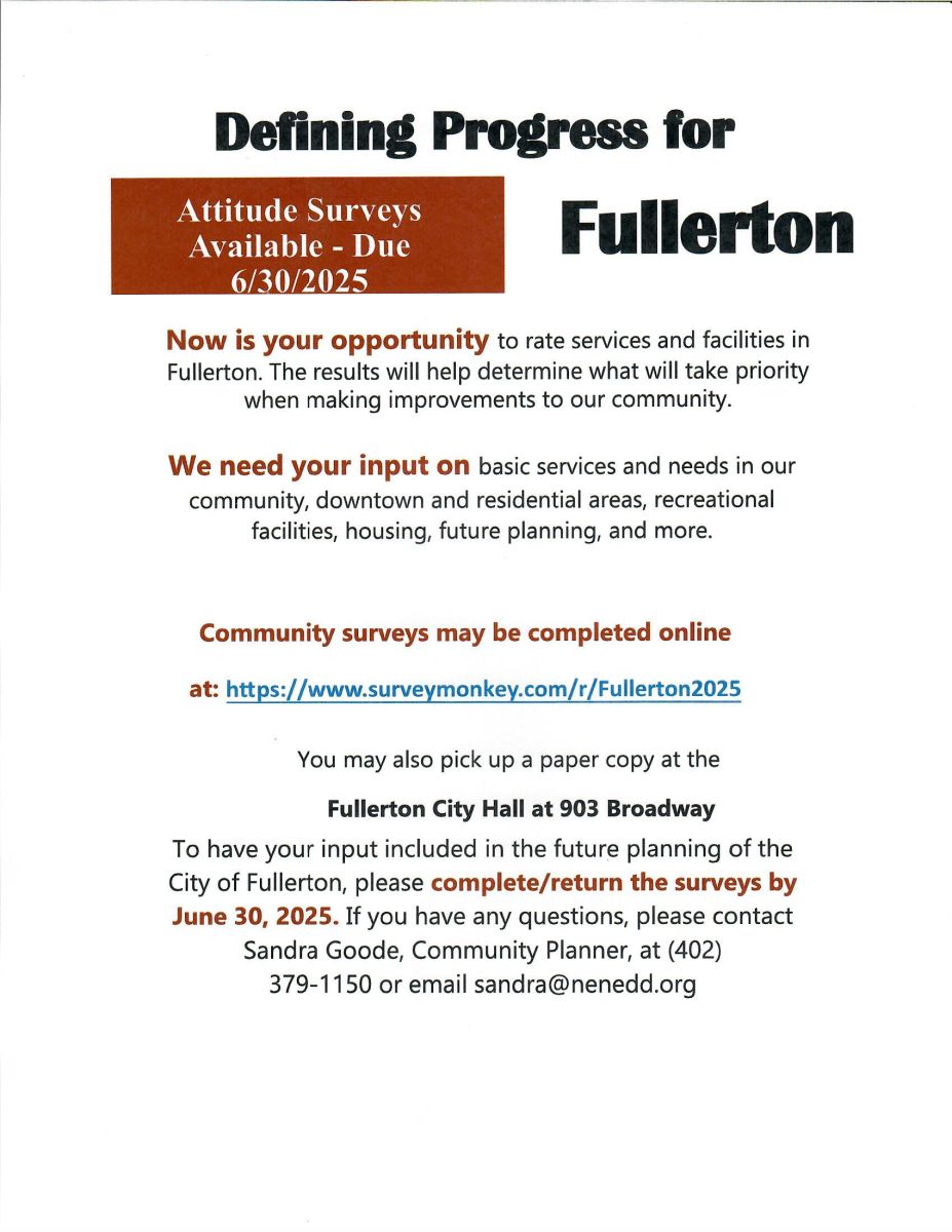 Fullerton 2025 Survey